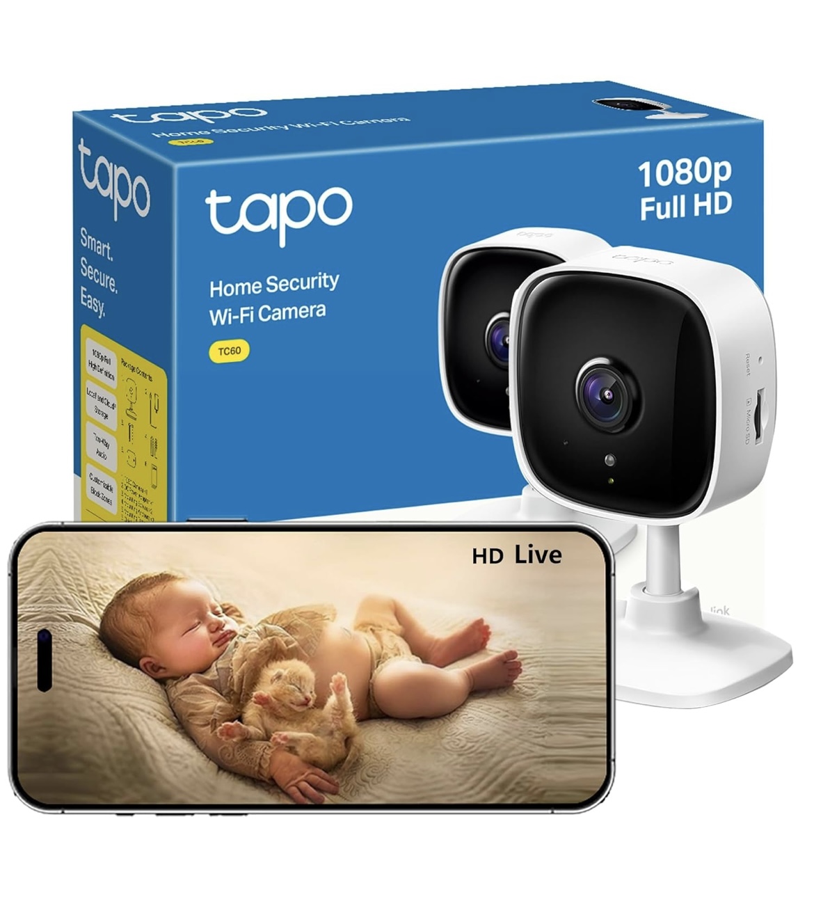 Tapo TC60 Home Security Wi-Fi Camera