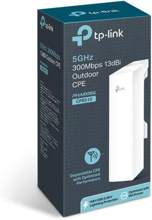 TP Link CPE510 300 Mbps 13 Debi Outdoor CPE