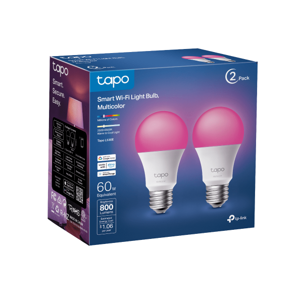 TP Link TAPO L530E WiFi Multicolour Bulb - Image 9