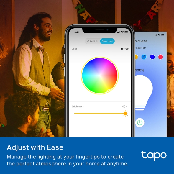 TP Link TAPO L530E WiFi Multicolour Bulb - Image 6